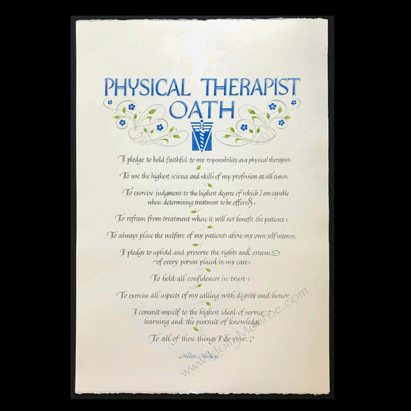 Physical Therapist Oath