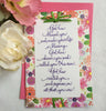 God has Blessed You Psalm 31 Holly Monroe calligraphy DaySpring birthday card 