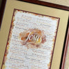 Holly Monroe Calligraphy Print Jesus Revealed Limited Edition