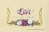 Love Never Fails 1 Corinthians 13 Holly Monroe Calligraphy Print