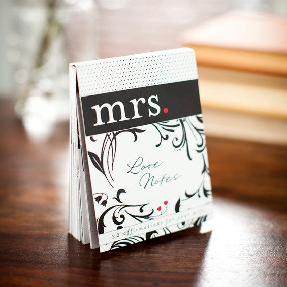 Mrs Love Notes DaySpring Holly Monroe calligraphy
