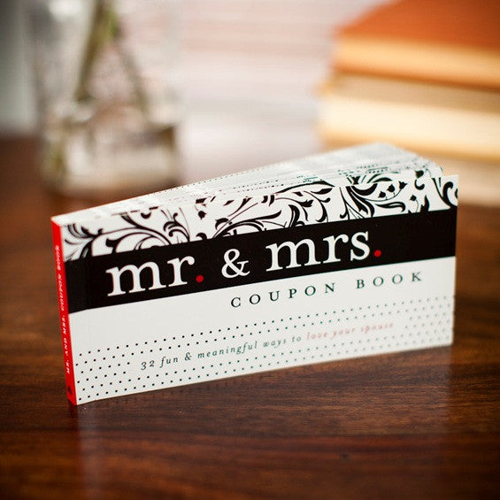 Mr & Mrs Coupon Book