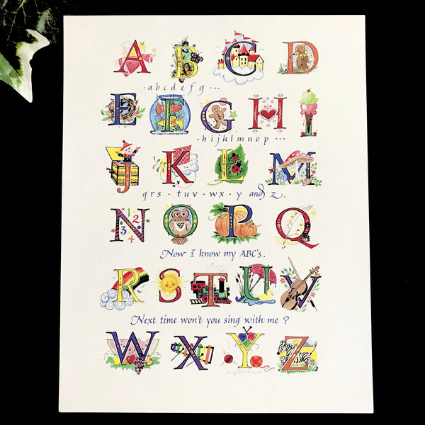 Alphabet | Calligraphy by Holly Monroe