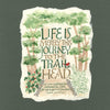 Life Is Merely The Journey  - Holly Monroe Calligraphy