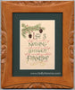 Cicero Life Is Nothing Without Friendship Holly Monroe Framed Calligraphy Print
