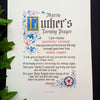 Martin Luther's Evening Prayer | Calligraphy Cliff Mansley