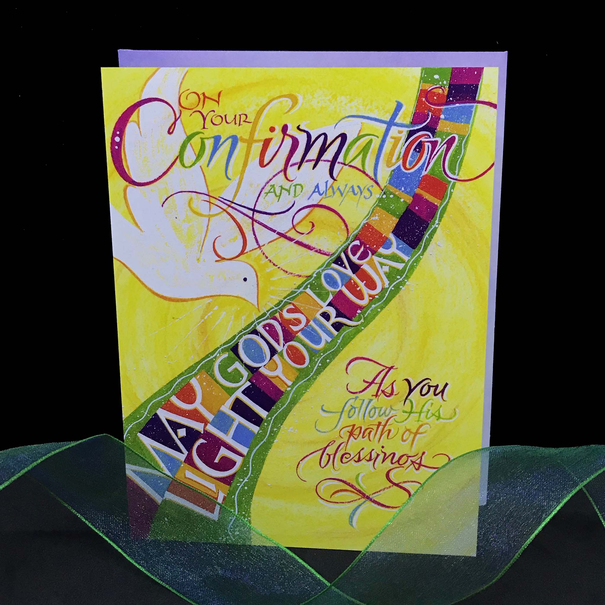 On Your Confirmation Card with Holly Monroe Calligraphy