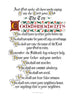The Ten Commandments Clifford D Mansley Sr Calligraphy Print