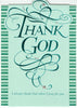 Holly Monroe Calligraphy Card Thank God DaySpring Philemon 1