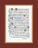 Martin Luthers A Sacristy Prayer Matted Fine Art Print Clifford Mansley