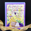 First Communion Luke 22 blessing calligraphy card Holly Monroe