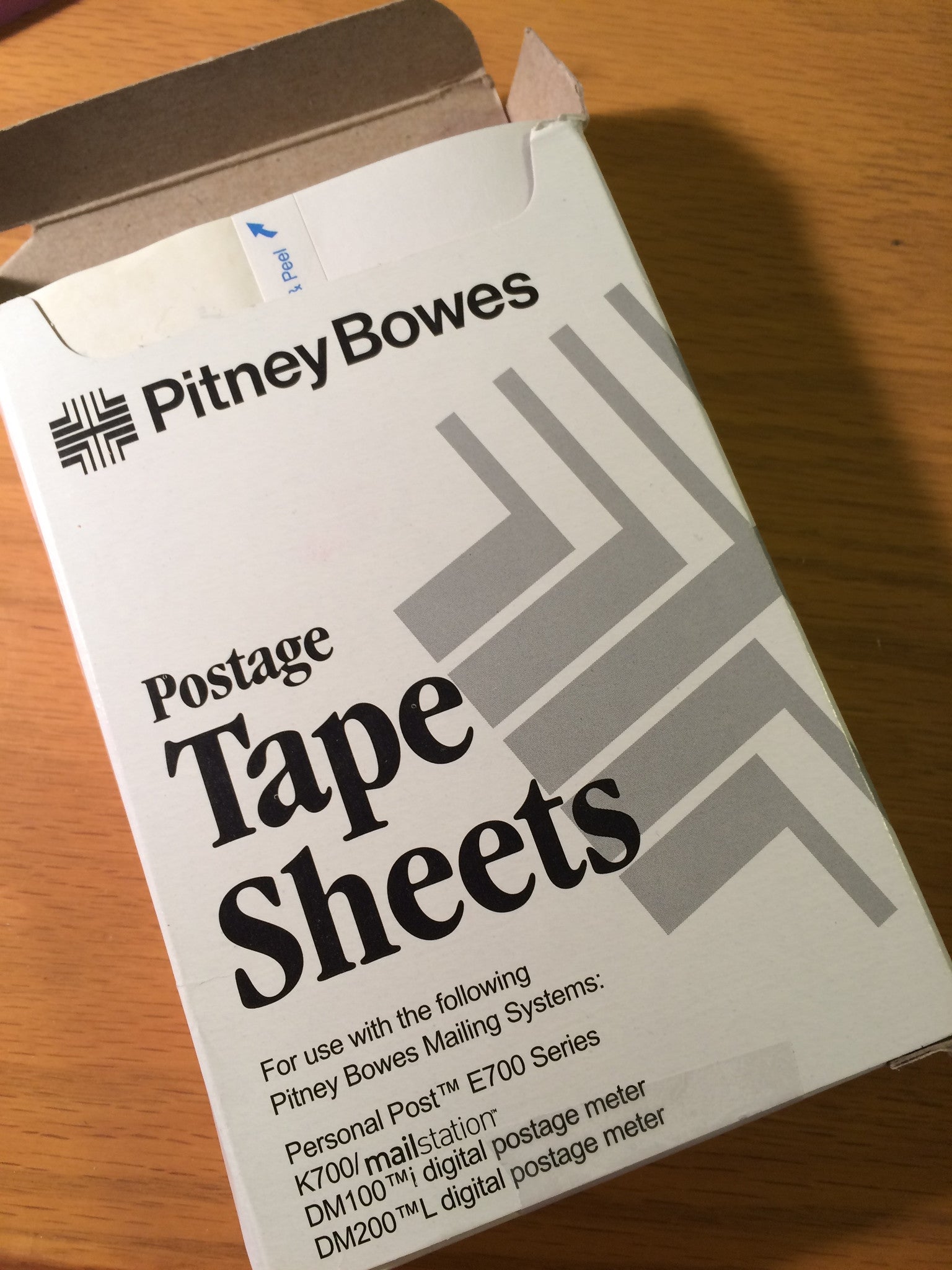 Pitney Bowes Postage Tape Strips