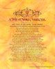 A Wife of Noble Character Virtuous Woman Proverbs Holly Monroe calligraphy print