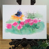 Holly Monroe calligraphy print Caterpillar becomes a butterfly